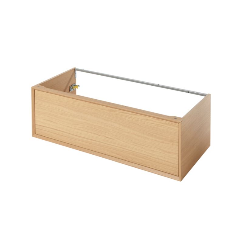Szafka z szufladą pod umywalkę GoodHome Avela 100 cm drewno