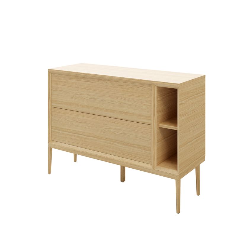 Szafka z szufladami pod umywalkę GoodHome Avela 100 cm drewno