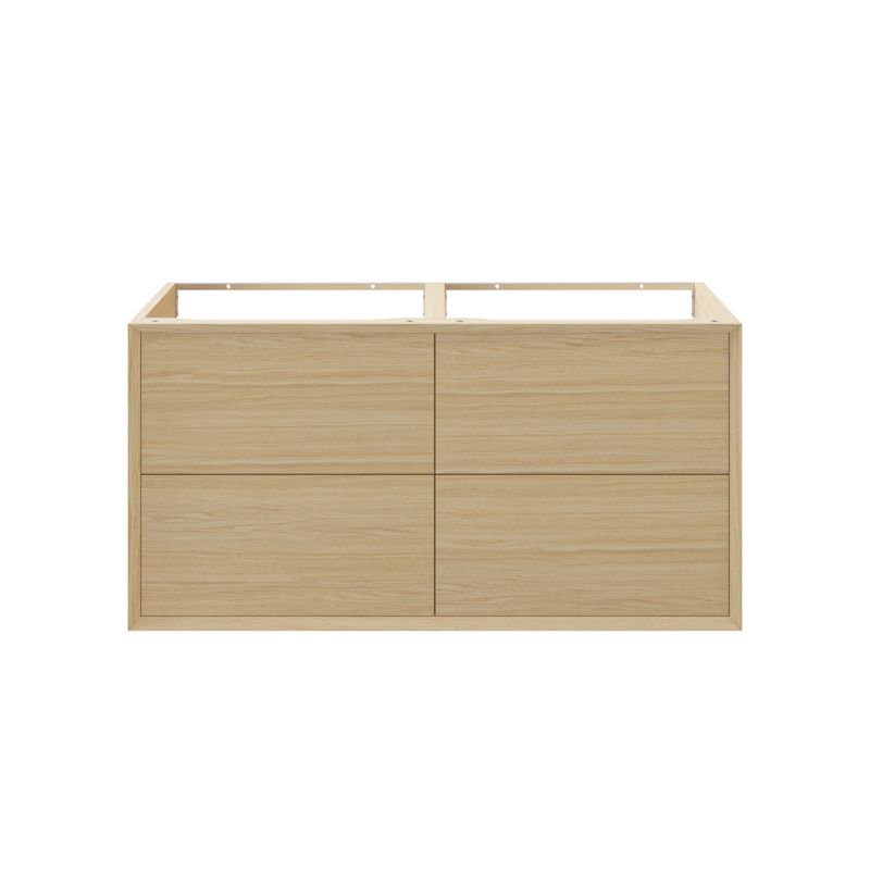 Szafka z szufladami pod umywalkę GoodHome Avela 120 cm drewno