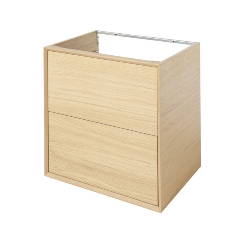 Szafka z szufladami pod umywalkę GoodHome Avela 60 cm drewno