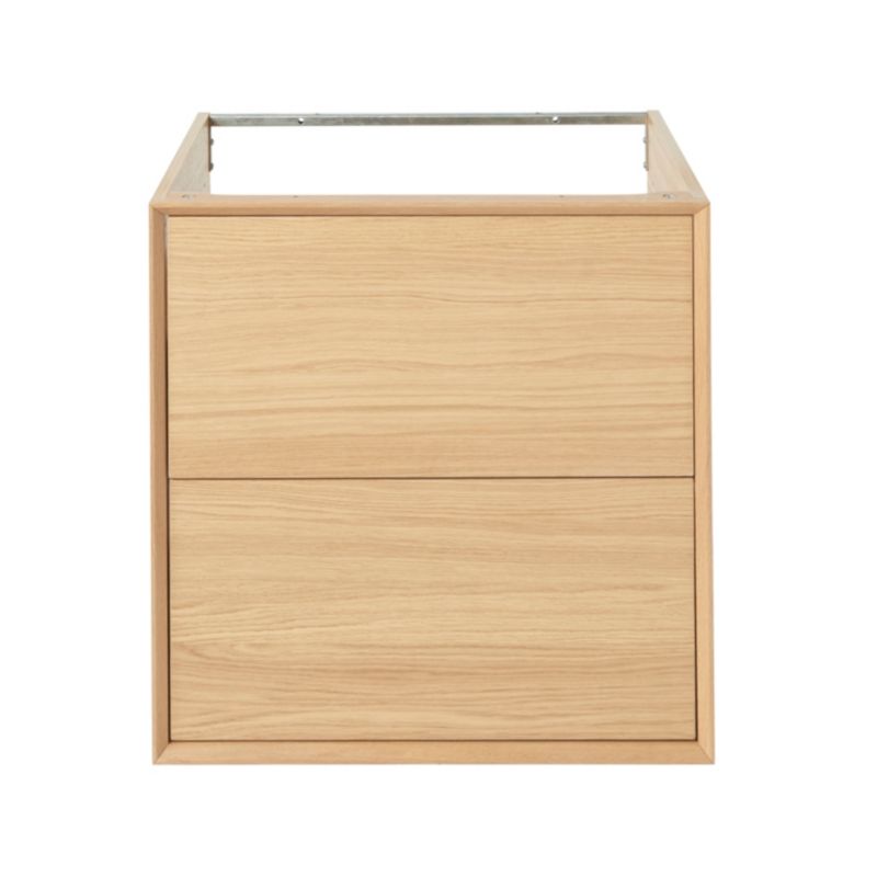 Szafka z szufladami pod umywalkę GoodHome Avela 60 cm drewno