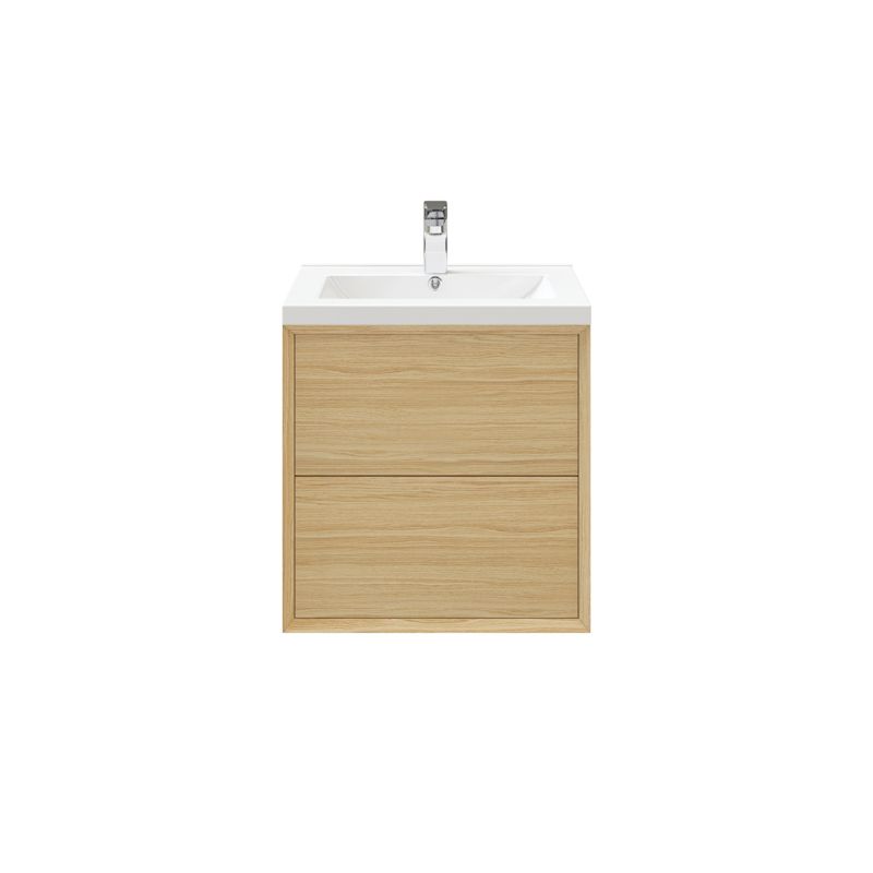 Szafka z szufladami pod umywalkę GoodHome Avela 60 cm drewno