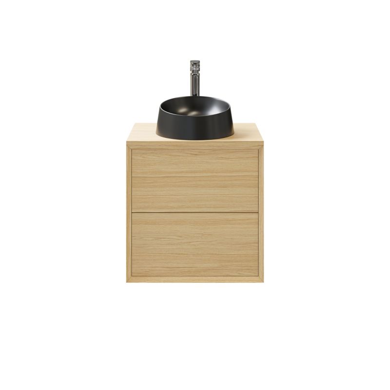 Szafka z szufladami pod umywalkę GoodHome Avela 60 cm drewno