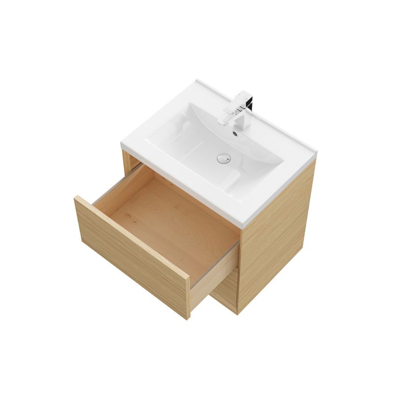 Szafka z szufladami pod umywalkę GoodHome Avela 60 cm drewno