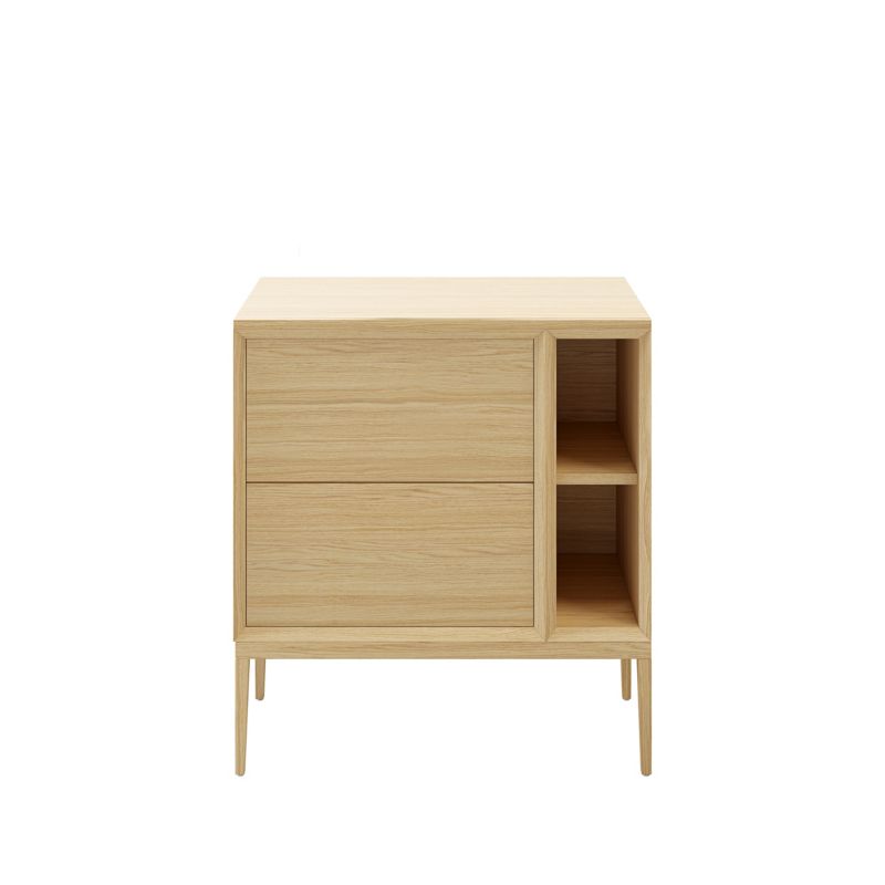 Szafka z szufladami pod umywalkę GoodHome Avela 60 cm drewno