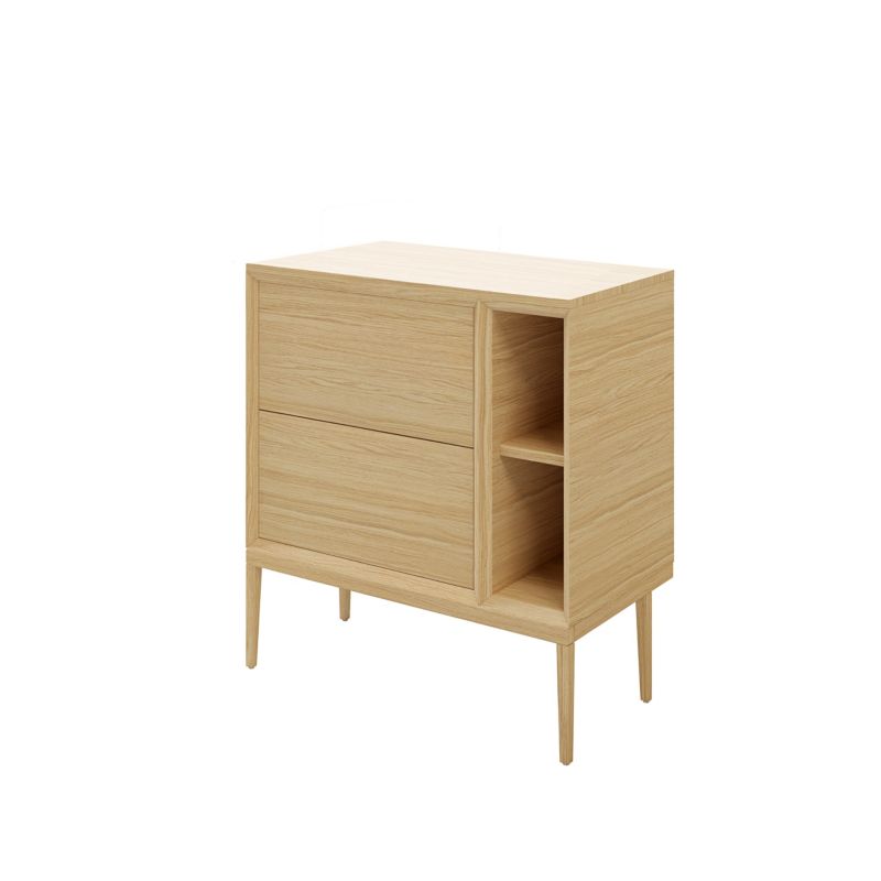 Szafka z szufladami pod umywalkę GoodHome Avela 60 cm drewno