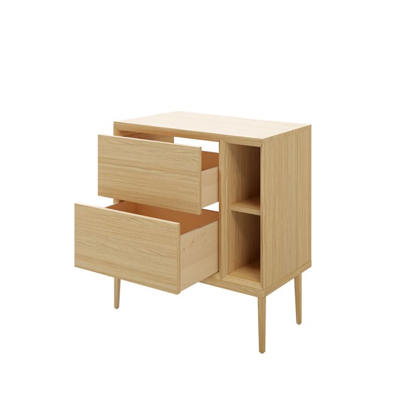 Szafka z szufladami pod umywalkę GoodHome Avela 60 cm drewno