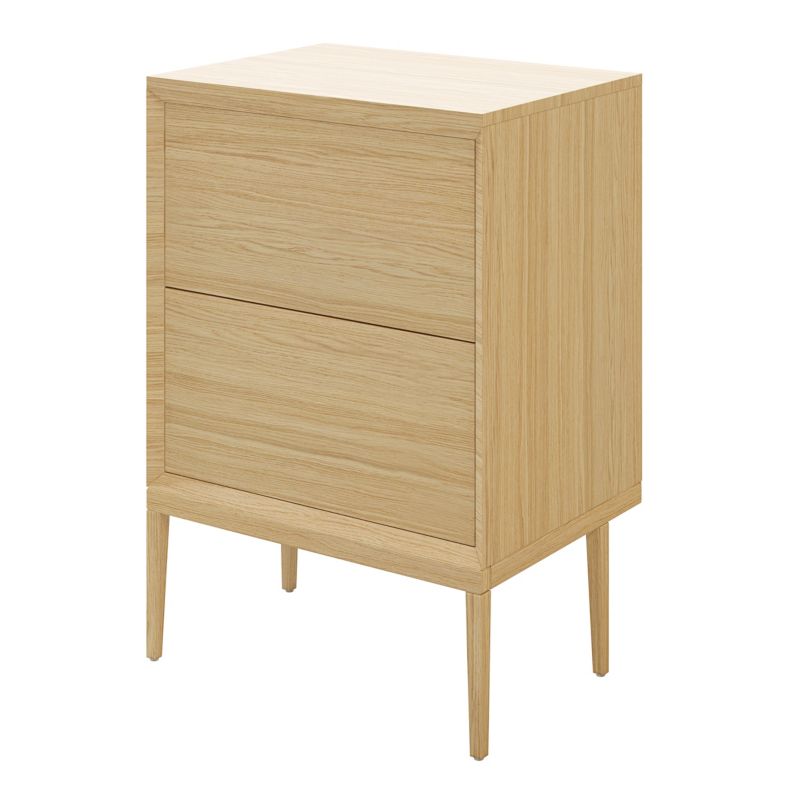 Szafka z szufladami pod umywalkę GoodHome Avela 60 cm drewno
