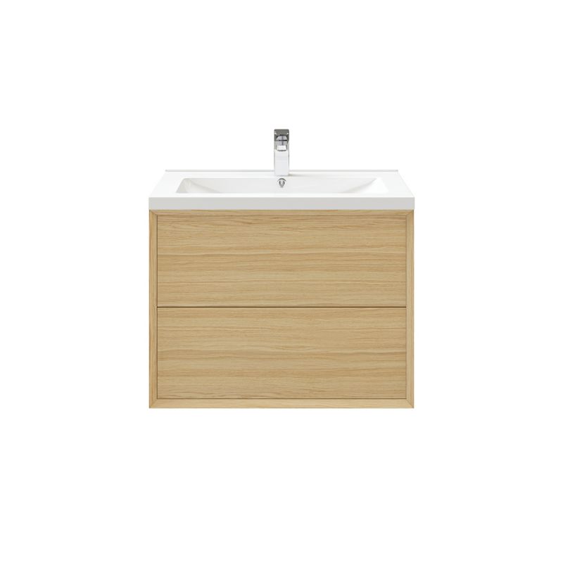 Szafka z szufladami pod umywalkę GoodHome Avela 80 cm drewno