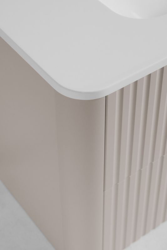 Szafka z umywalką Furnidea 80 cm kaszmir LINEA 1 szt.
