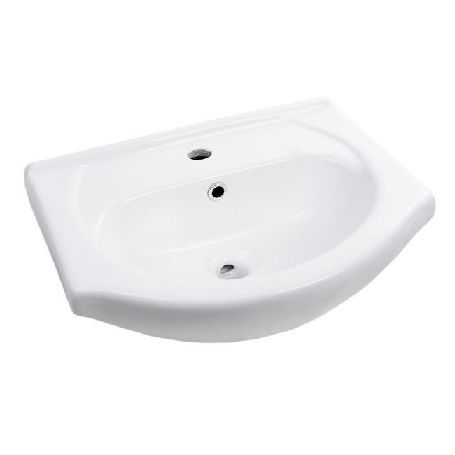 Szafka z umywalką Mona 50 cm biała