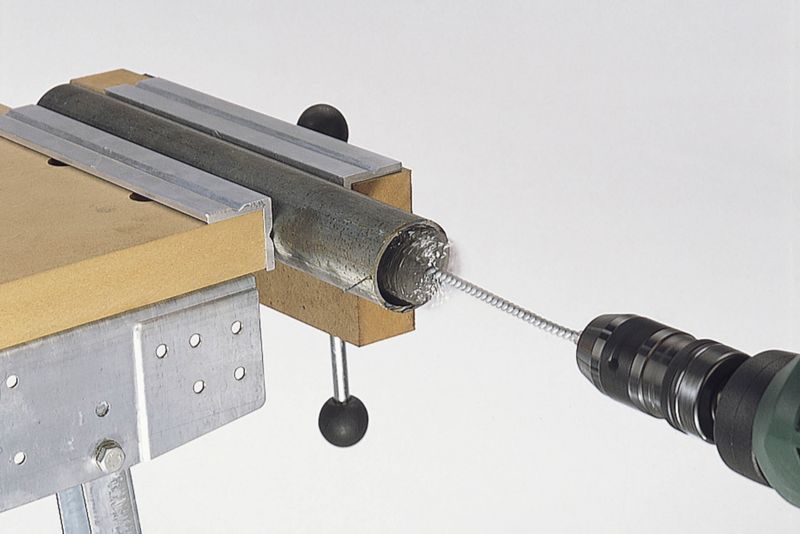 Szczotka druciana cylindryczna Wolfcraft Gmbh 2127000 20 x 55 x 200 mm