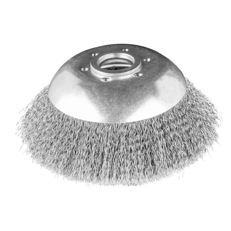 Szczotka druciana do kosy spalinowej NEO TOOLS 150 x 25,4 mm, miękka, druty falowane 1 szt