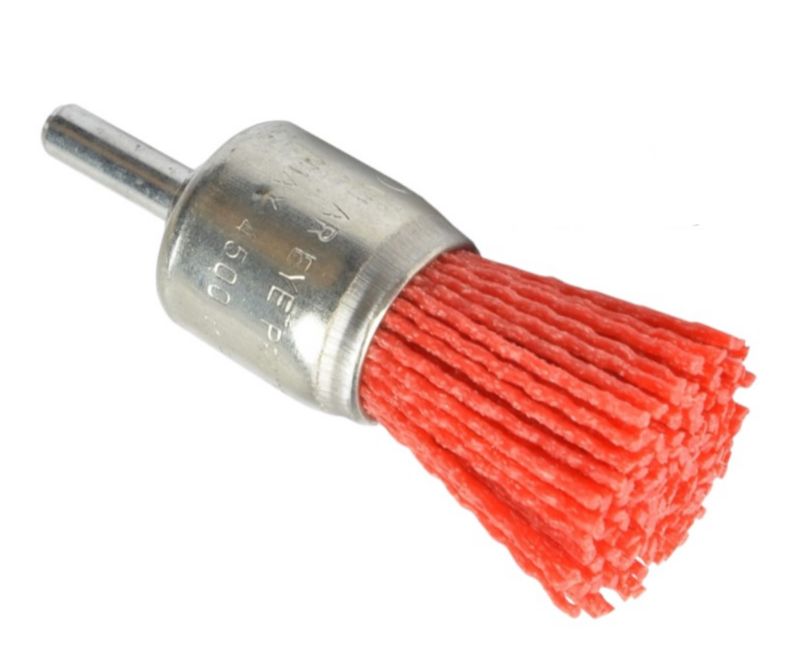 Szczotka pędzelkowa nylonowa Kormax na trzpieniu 30x6mm 4500RPM (HY9673-30MM) - 1 szt.