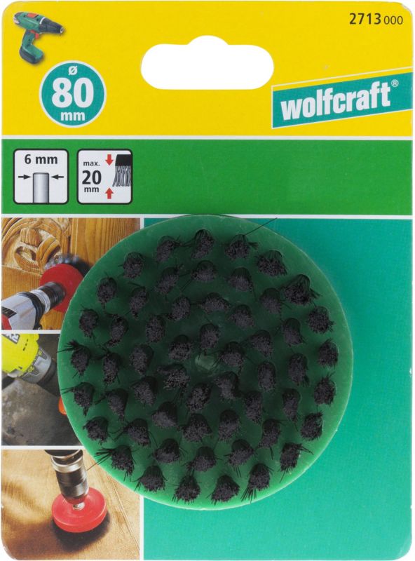 Szczotka polerska Wolfcraft Gmbh 2713000 80 mm