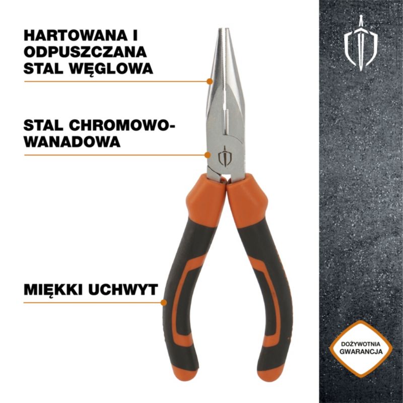 Szczypce długie Magnusson 160 mm