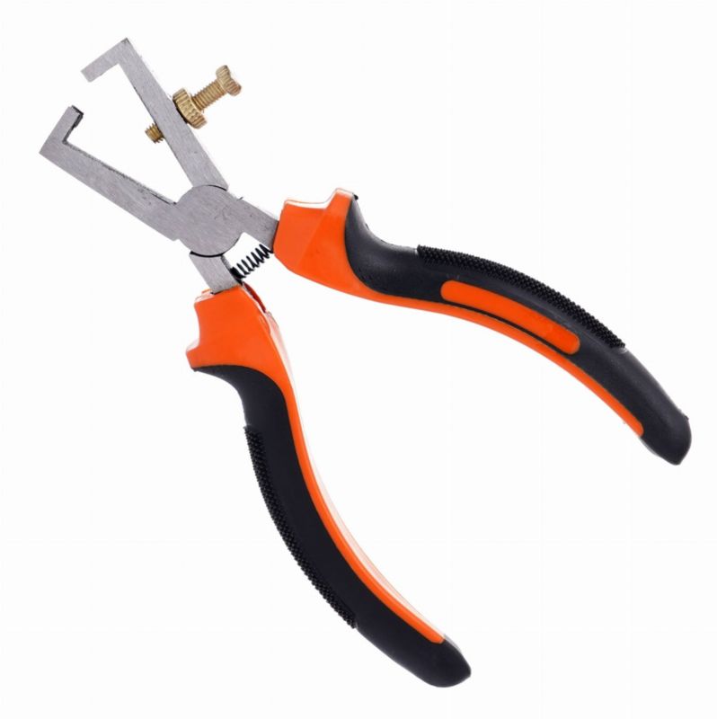 Szczypce do ściągania izolacji Kraft Dele KD10811 160 mm 16 cm do usuwania izolacji stal hartowana 1szt
