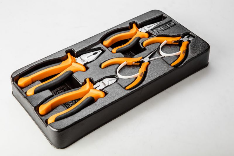 Szczypce NEO TOOLS zestaw 5 szt., wkładka 1 kpl