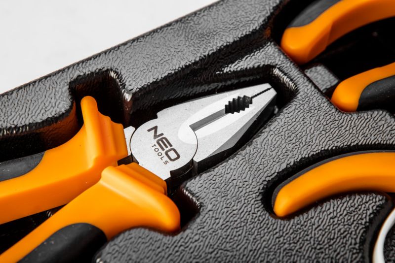 Szczypce NEO TOOLS zestaw 5 szt., wkładka 1 kpl