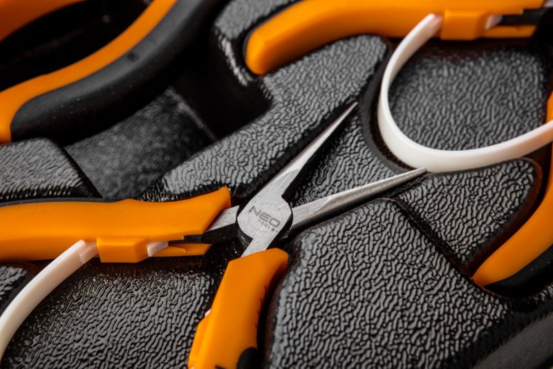 Szczypce NEO TOOLS zestaw 5 szt., wkładka 1 kpl