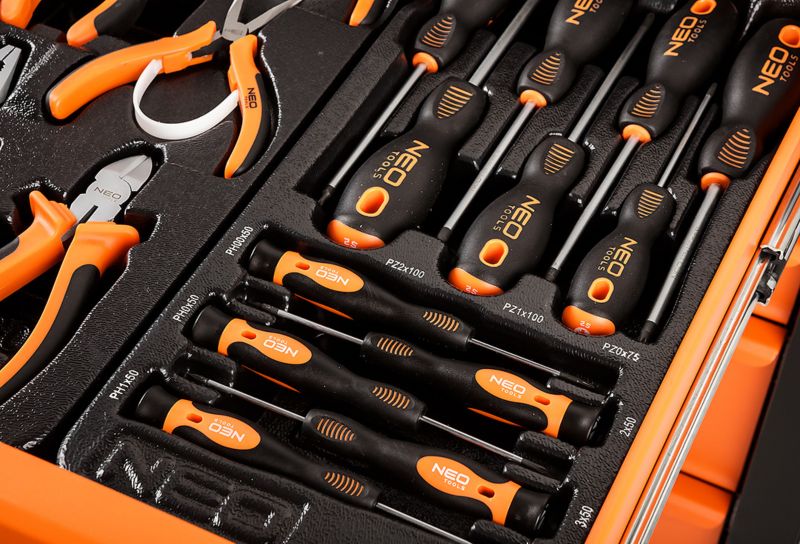 Szczypce NEO TOOLS zestaw 5 szt., wkładka 1 kpl