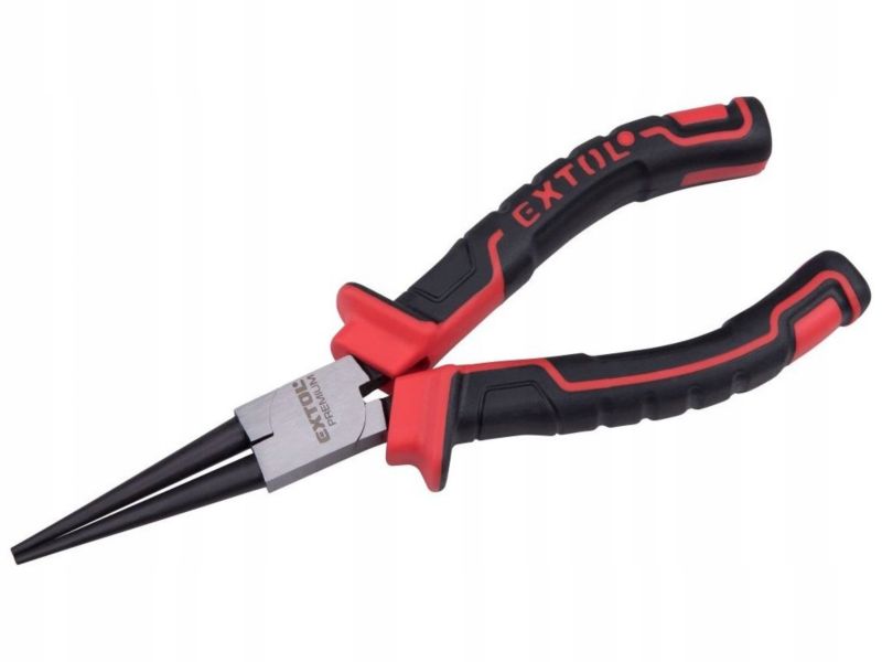 Szczypce okrągłe 160 mm CrV Extol Premium hartowane szczęki ergonomiczny uchwyt 1szt