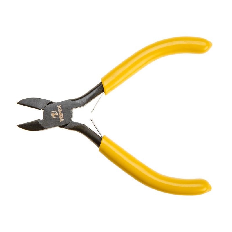 Szczypce precyzyjne TOPEX boczne 113 mm 1 szt