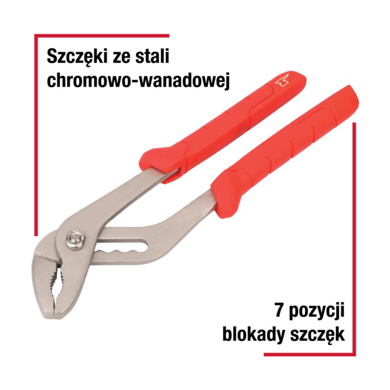 Szczypce szczękowe Forge Steel 240 mm