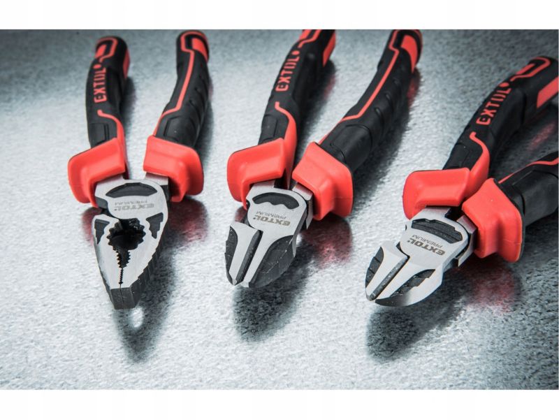Szczypce tnące boczne 160 mm Extol Premium POWER +30% CrV hartowane szczęki 1szt