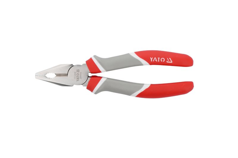 Szczypce uniwersalne obcęgi do garażu  YATO YT-2008 200mm ze stali węglowej 1 szt.