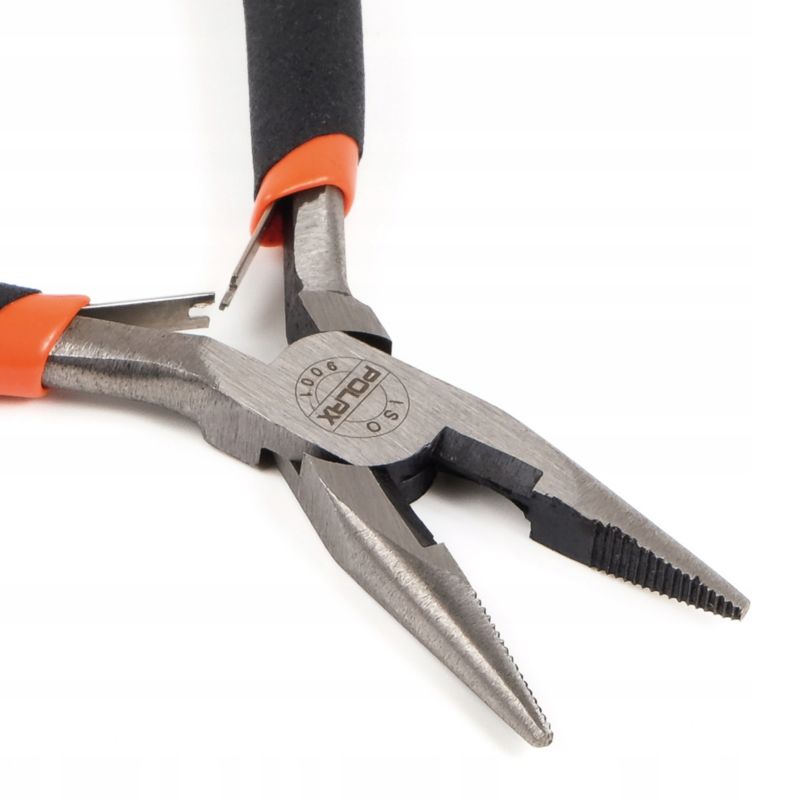 Szczypce wydłużone Polax proste mini 125mm 1 szt.