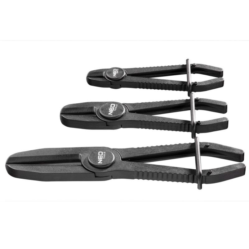 Szczypce zaciskowe NEO TOOLS zestaw 3 szt 1 kpl