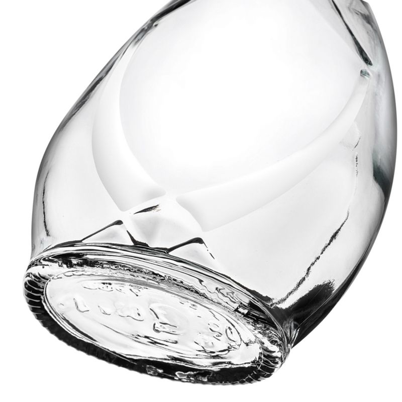 Szklana butelka na nalewkę z korkiem syntetycznym 250ml,1 szt.