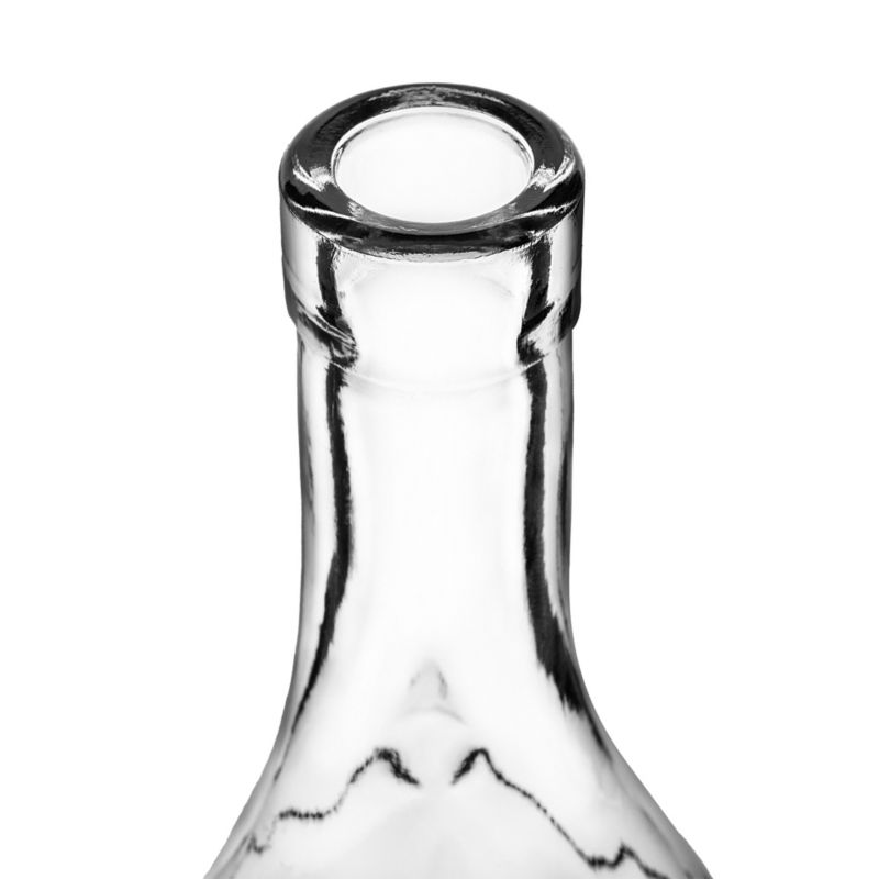 Szklana butelka na nalewkę z korkiem syntetycznym 250ml,1 szt.