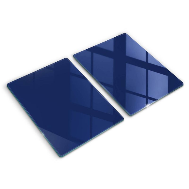 Szklana deska do krojenia Wallfluent 40x52 cm Kolor niebieski 2 szt.