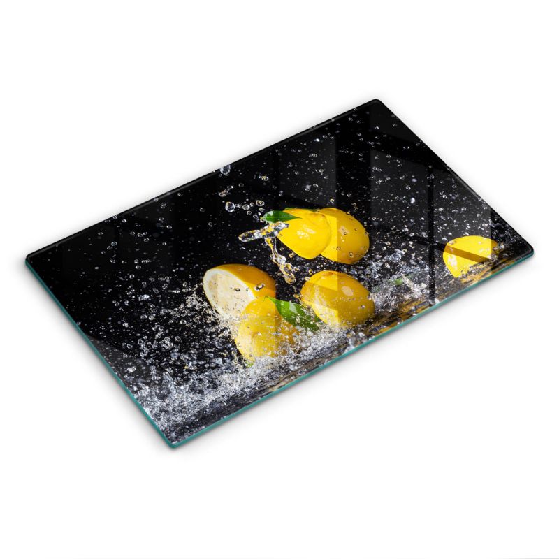 Szklana deska do krojenia Wallfluent 52x30 cm Soczyste owoce cytryny 1 szt.