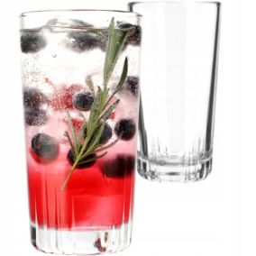 Szklanka KADAX 340ml Do Napojów Drinków Wody Soku Wysoka 1 szt.