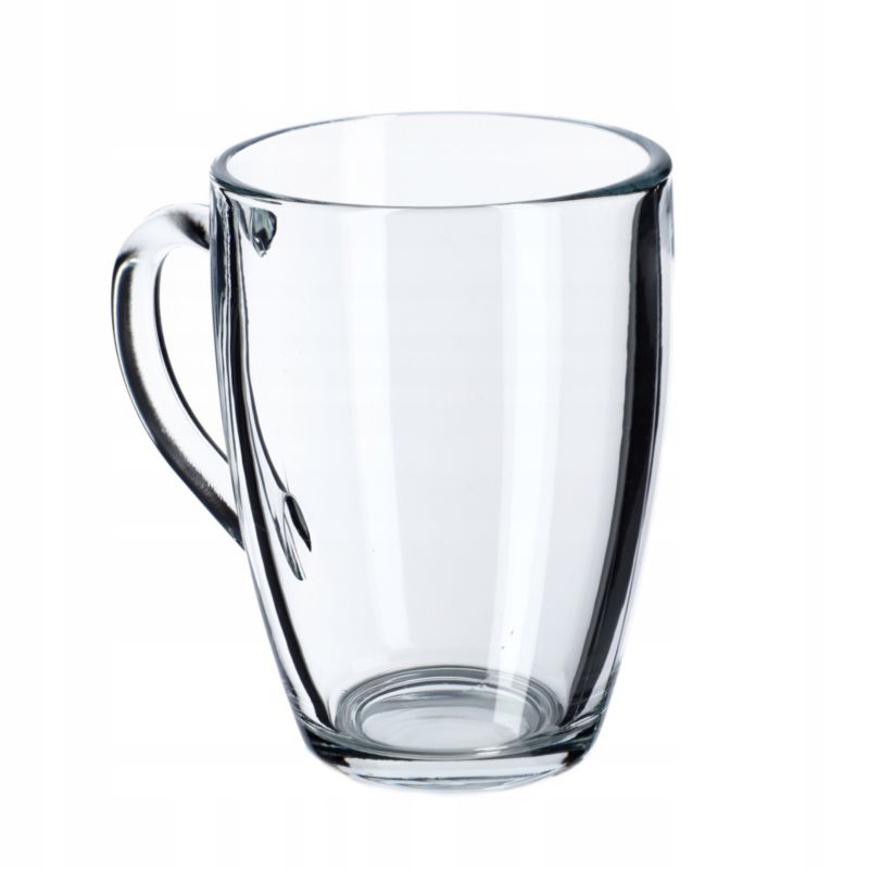 Szklanka KADAX 350ml Do Kawy Herbaty Wody Kubek Z Uchem 1 szt.