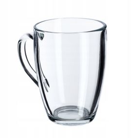 Szklanka KADAX 350ml Do Kawy Herbaty Wody Kubek Z Uchem 1 szt.