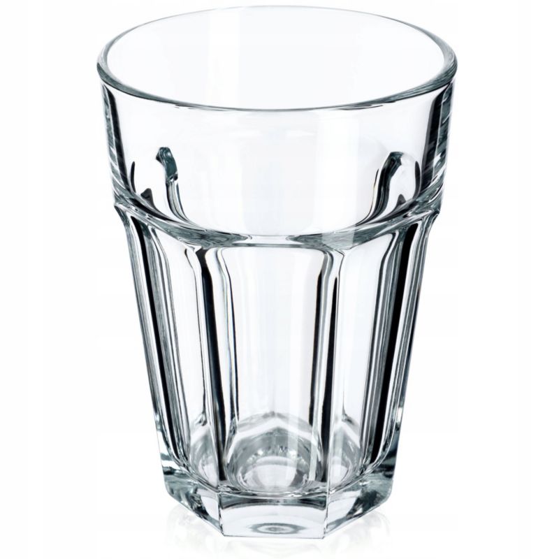 Szklanka KADAX 370ml Do Napojów Drinków Soku Wody Wysoka 1 szt.