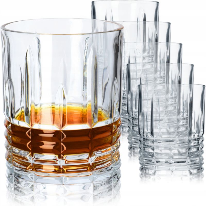 Szklanka KADAX Do Drinków Napojów Soków 320 ml 6 szt