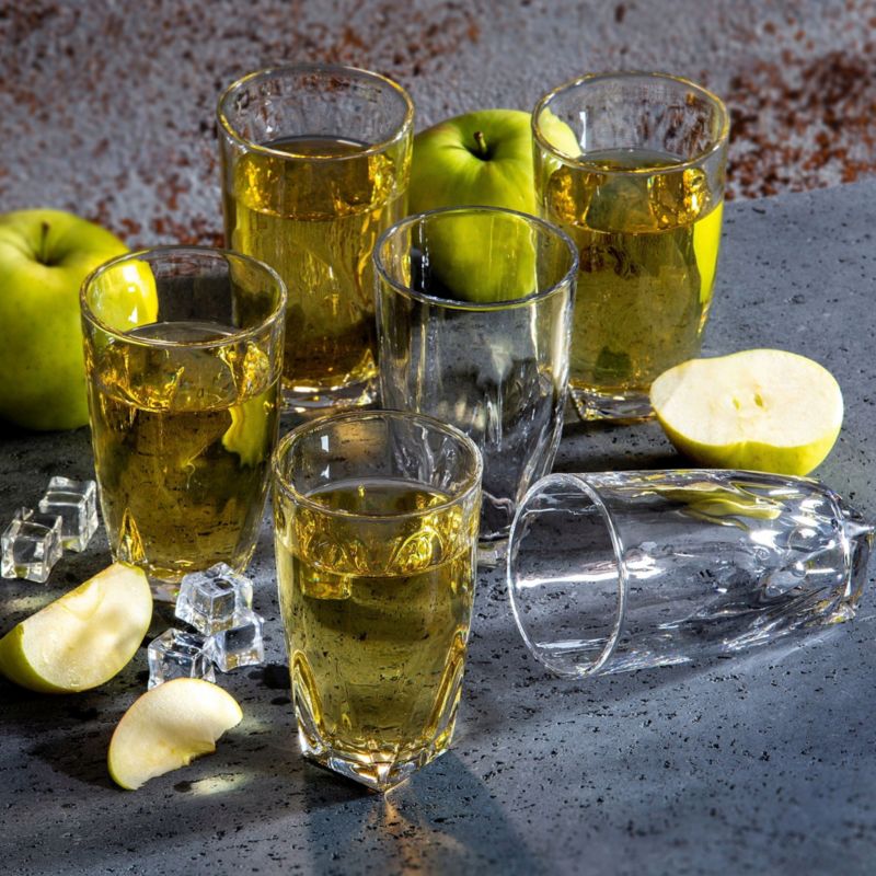 Szklanka KADAX Drinkówka Literatka Do Napojów 440ml 6szt