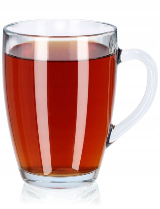 Szklanka KADAX Kubek Z Uchem Do Herbaty Soku 375ml 1szt