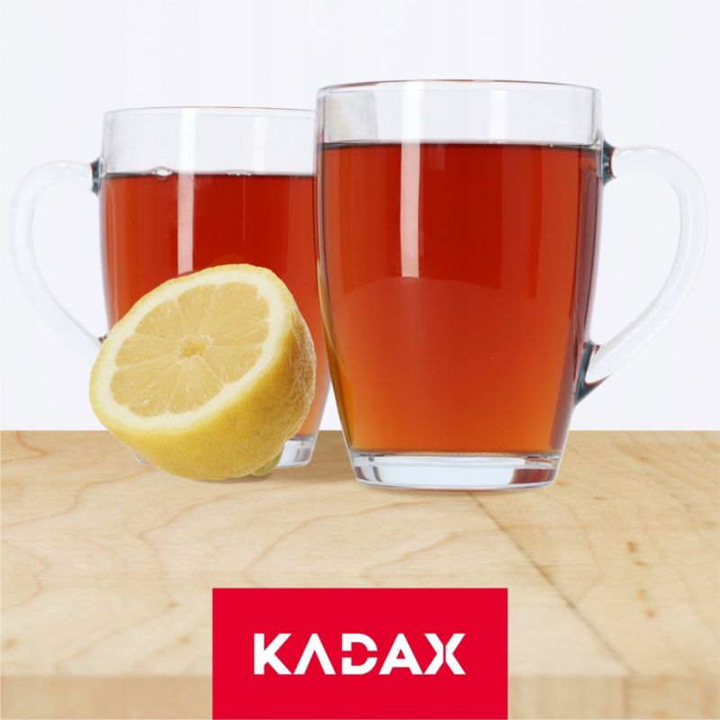 Szklanka KADAX Kubek Z Uchem Do Herbaty Soku 375ml 1szt