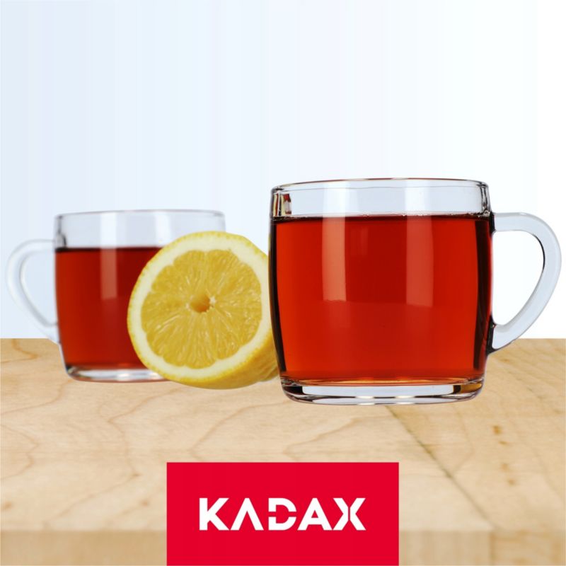 Szklanka KADAX Kubek Z Uchem Do Kawy Herbaty Wody 310ml 1 szt.