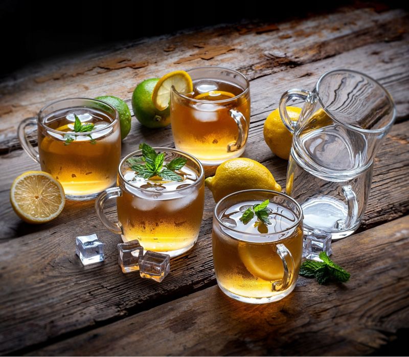 Szklanka KADAX Kubek Z Uchem Do Kawy Herbaty Wody 310ml 1 szt.