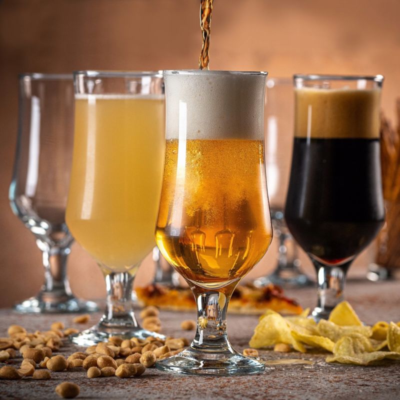 Szklanka KADAX Kufel Do Piwa Drinków Koktajli 360ml 1szt