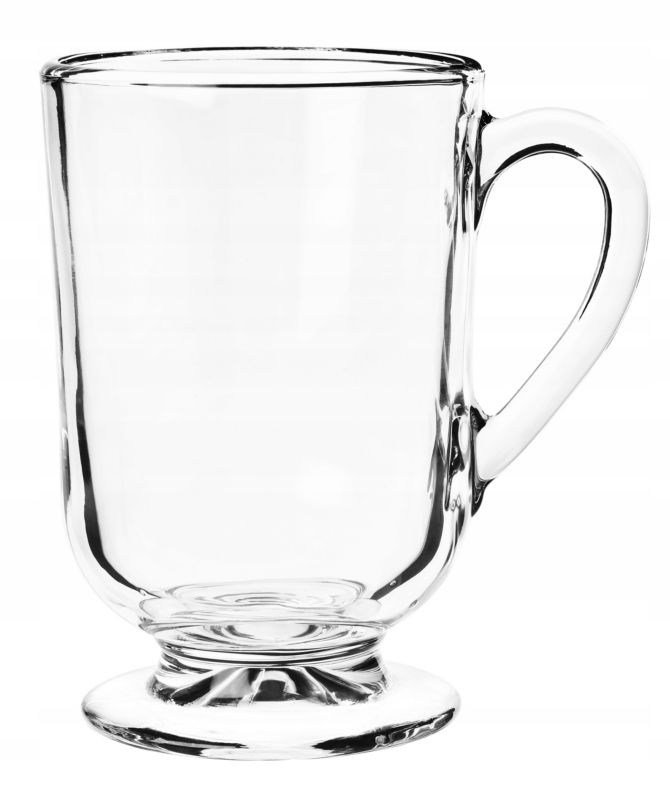 Szklanka KADAX Z Uchem Do Kawy Cappuccino Napojów 300ml 1 szt.