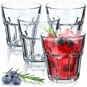 Szklanki KADAX 230ml Zestaw Do Napojów Drinków 4szt