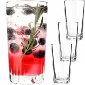 Szklanki KADAX 340ml Komplet Szklanek Do Napojów 4szt